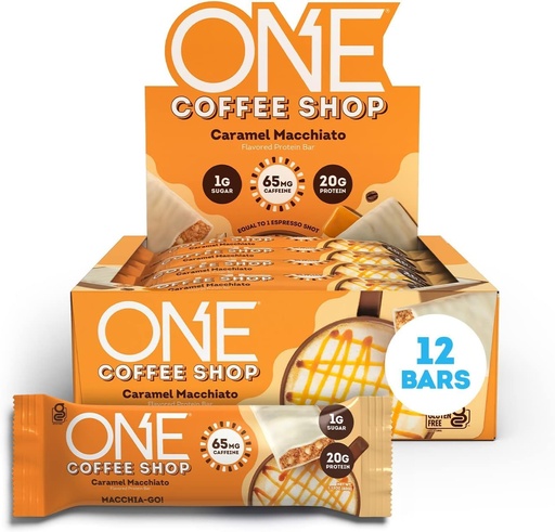 [22772] ONE Caramel Macchiato Bar 12ct 2.12oz