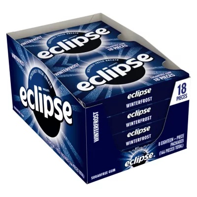 [14430] Eclipse SF Winterfrost Gum 8ct 18pcs