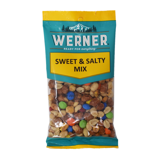 [21812] Werner Sweet & Salty Mix 6ct 5.5oz