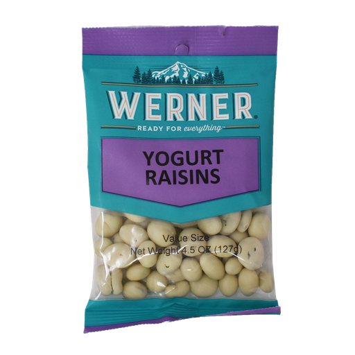 [22331] Werner Yogurt Raisins 6ct 4oz