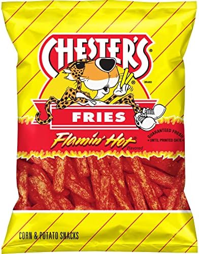 [21306] Chester Flamin' Hot Fries XVL 28ct 2.62oz
