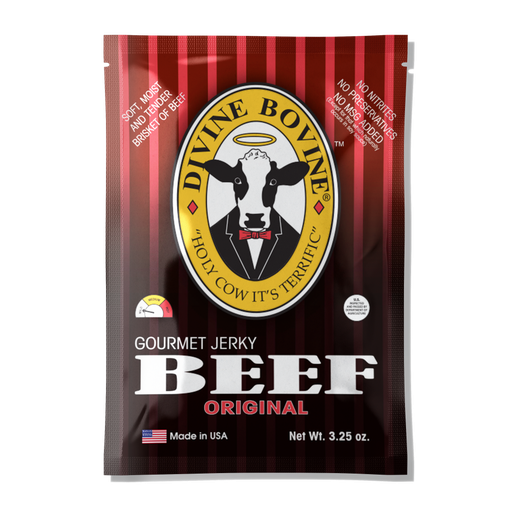 [22200] Divine Bovine Original Beef Jerky 12ct 2.12oz 