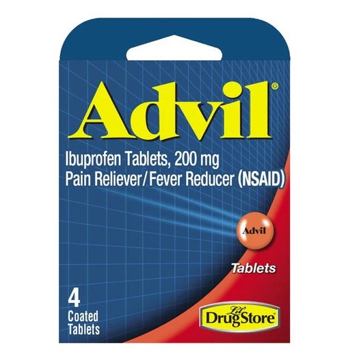 [18012] Advil Pain Reliever Coated 6pck 6ct