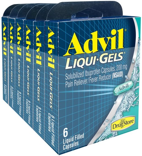 [18013] Advil Pain Reliever Liqui-Gels 6pck 6ct
