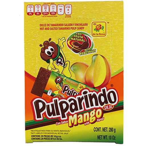 [63463] Pulparindo Mango 20 ct .5 oz