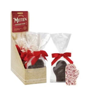 [75151] Nancy Adams Peppermint Bark Mitten Bag 12ct 0.75oz 