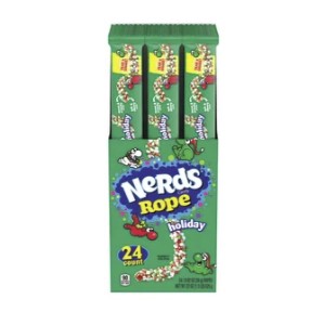 [75120] Christmas Nerds Rope 24ct 0.92oz