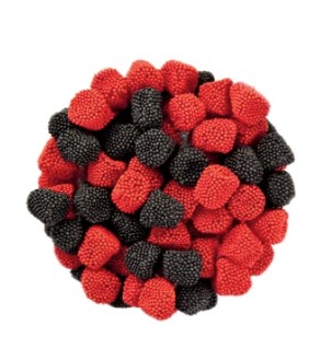 Jelly Belly Raspberries and Blackberries 10lb | Four Seasons Candy