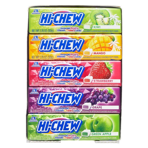 [10260] Hi-Chew Fruit Chews Variety Pack 15ct 1.76oz