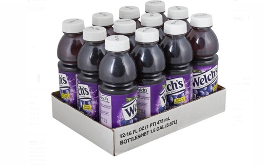 [33573] Welchs Grape Juice 12ct 16oz