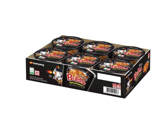 [22268] Samyang Buldak Original Spicy Chicken Ramen 6ct 3.7oz