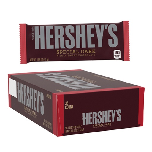 [10370] Hershey's Special Dark 36 ct 1.45 oz
