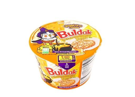 [22269] Samyang Buldak Quattro Cheese Hot Chicken Ramen 6ct 3.7oz