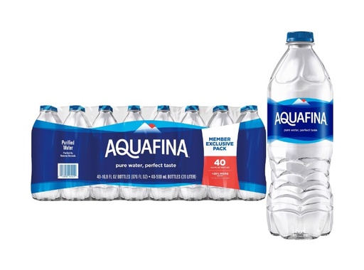 [33409] Aquafina Pure Water 40 ct 16.9 oz 