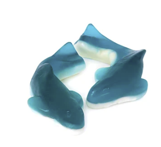 [55003] Clever Giant Killer Sharks Gummies 6.6lbs