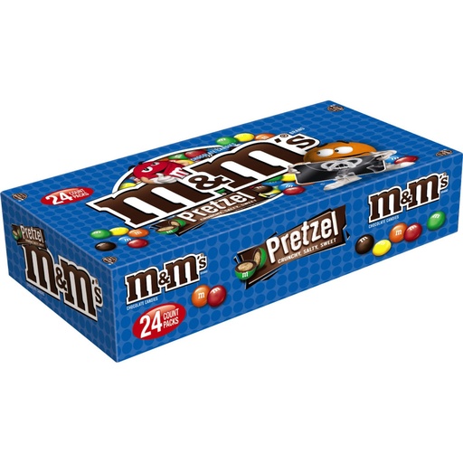 [10550] M&M Pretzel Bar 24 ct 1.14 oz