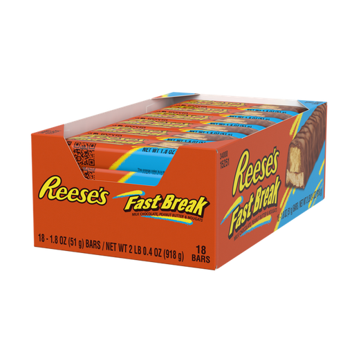 [10875] Reese's Fast Break Bar 18 ct 1.8oz