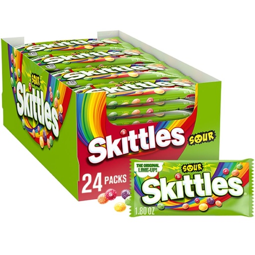 [10965] Skittles Sours 24 ct 2.0 oz