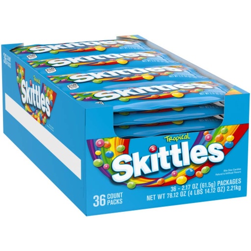 [10980] Skittles Tropical 36 ct 2.17 oz
