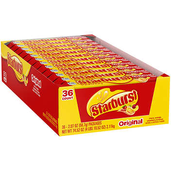 [11160] Starburst Original 36 ct 2.07 oz