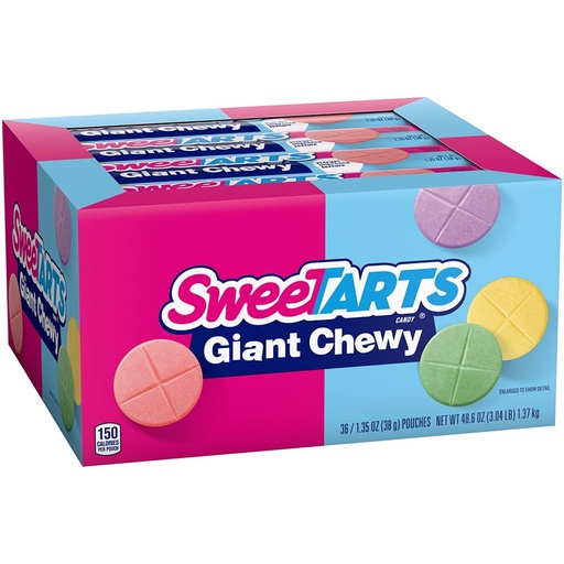 [11225] Sweetarts Giant Chewy 36 ct 1.5oz