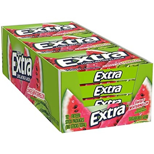 [14500] Extra SF Sweet Watermelon 12 ct 15 Stks