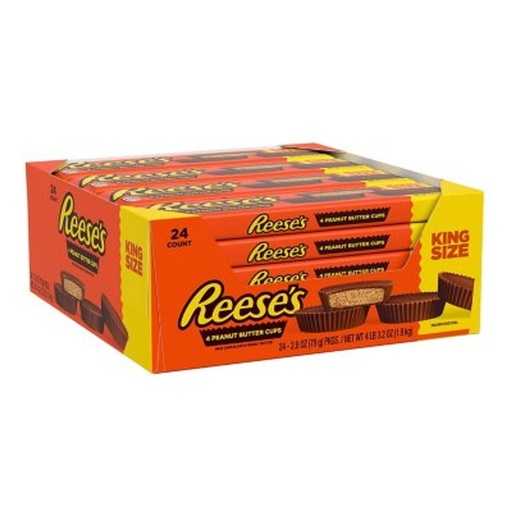 [12130] Reese's PBC King Size Bar 24 ct 2.8 oz