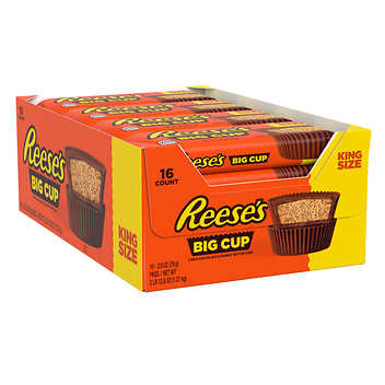 [12133] Reese's PBC Big Cup Bar 2.8oz 16ct
